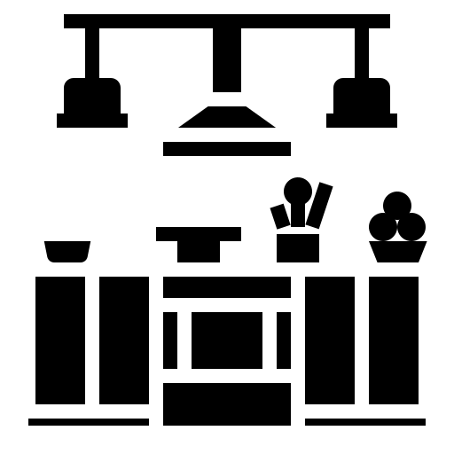 Commercial kitchen cleaning icon